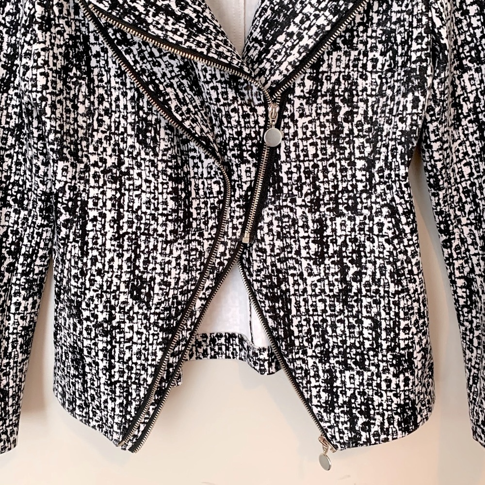 Rinascimento size L black and white blazer - Picture 4 of 12